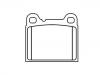 Bremsbelagsatz, Scheibenbremse Brake Pad Set:271 586