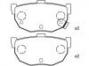 الفرامل الوسادة Brake Pad Set:58302-29A00