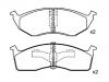 Bremsbelagsatz, Scheibenbremse Brake Pad Set:05018595AA