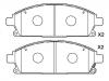 Bremsbelagsatz, Scheibenbremse Brake Pad Set:45022-S3V-A10