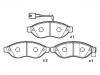 الفرامل الوسادة Brake Pad Set:4253.55