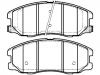 тормозная кладка Brake Pad Set:96626070