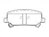 الفرامل الوسادة Brake Pad Set:94778650