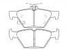 Bremsbelagsatz, Scheibenbremse Brake Pad Set:26696-AL000